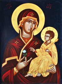 Mother of God Unwithering Rose - Παναγία ΡΟΔΟΝ ΤΟ ΑΜΑΡΑΝΤΟΝ