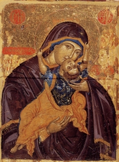 Παναγία ΚΑΡΔΙΩΤΙΣΣΑ_Icon of the Virgin Mary of Kardiotissa_Божией Матери Икона–Byzantine Orthodox Icon_1318435035_