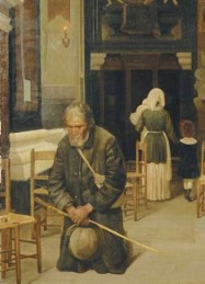 Ο ζητιάνος-The Beggar Нищий уйгур-Исаак_Аскназий_Нищий_в_церкви