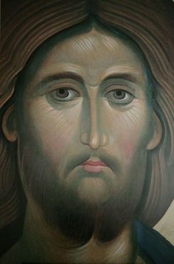 Ἰησοῦς Χριστὸς_Jesus-Christ_Иисус-Христос-Byzantine Orthodox Icon135485.p