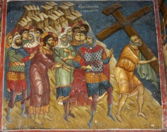 Ο Χριστός Ελκόμενος επί Σταυρού_24203_st.-nicholas-in-prilep-_Greek-Byzantine-Orthodox-Icon_