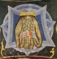 οι ψυχές στο χέρι του Θεού_Души праведных в руце Божией_Orthodox icon_The souls of the righteous in the hand of God_ Manasija (Resava) monasery, Serbia, 15th century2345